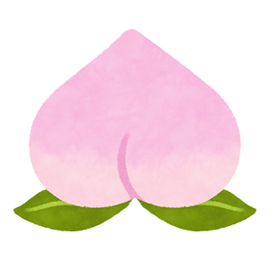 流れるもも