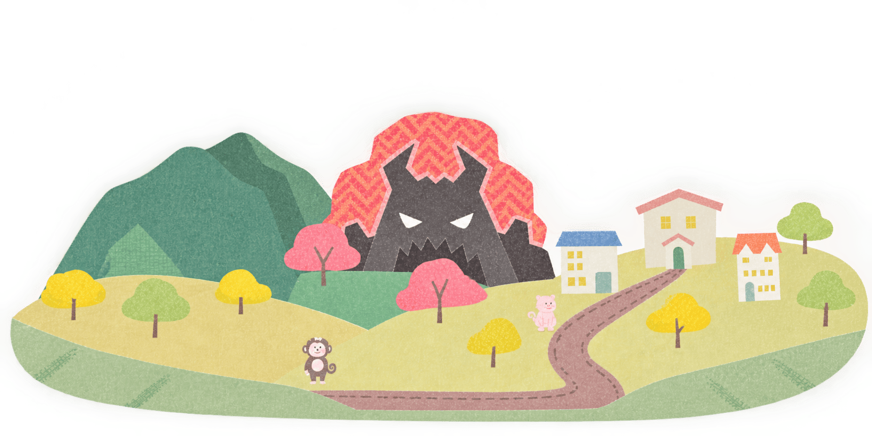 ももたろうの村
